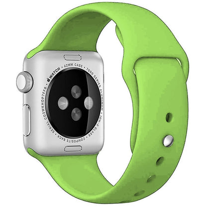 Curea Silicone Sport - Apple Watch 1/2/3/4/5/6/7/8/9/10/11/SE/SE2/SE3/Ultra 1/Ultra 2/Ultra 3 - 42/44/45/46/49 MM - M/L - Acid Green