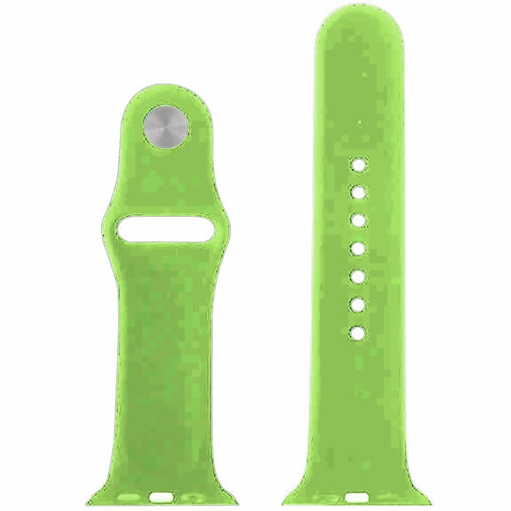 Curea Silicone Sport - Apple Watch 1/2/3/4/5/6/7/8/9/10/11/SE/SE2/SE3/Ultra 1/Ultra 2/Ultra 3 - 42/44/45/46/49 MM - M/L - Acid Green