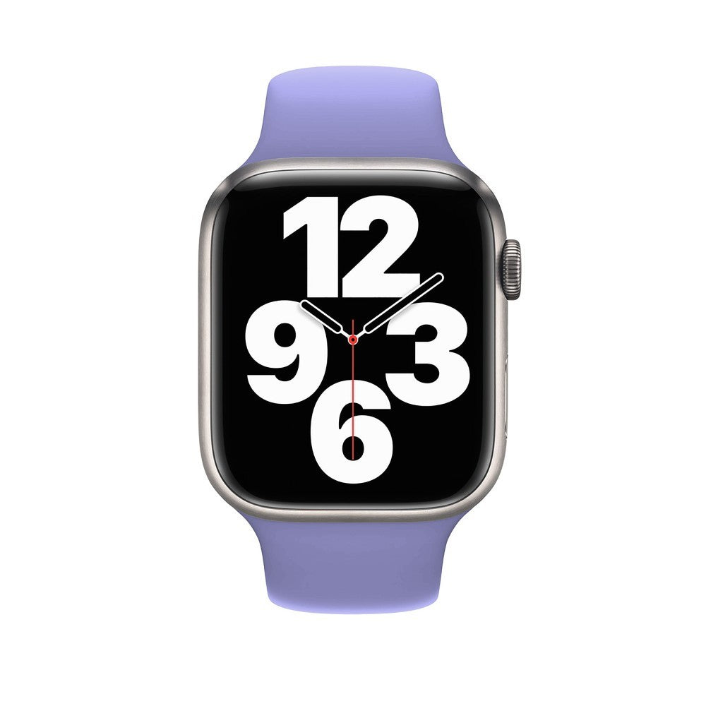 Curea Silicone Sport - Apple Watch 1/2/3/4/5/6/7/8/9/10/11/SE/SE2/SE3/Ultra 1/Ultra 2/Ultra 3 - 42/44/45/46/49 MM - M/L - Mauve