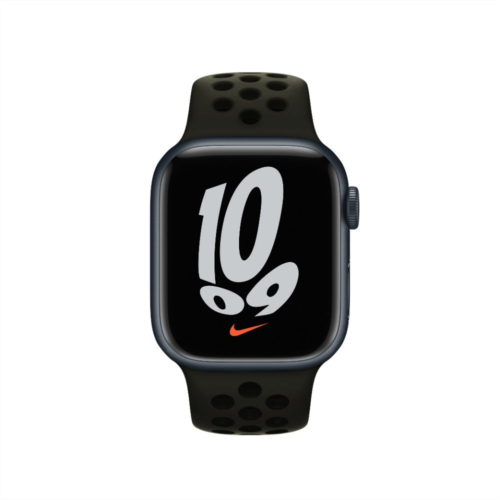 Curea Sport Loop Active - Apple Watch 1/2/3/4/5/6/7/8/9/10/11/SE/SE2/SE3/Ultra 1/Ultra 2/Ultra 3 - 42/44/45/46/49 MM - M/L - Army Green/Black