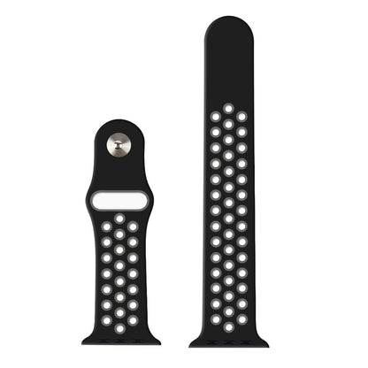 Curea Sport Loop Active - Apple Watch 1/2/3/4/5/6/7/8/9/10/11/SE/SE2/SE3/Ultra 1/Ultra 2/Ultra 3 - 42/44/45/46/49 MM - M/L - Black/Grey