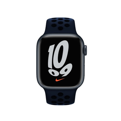 Curea Sport Loop Active - Apple Watch 1/2/3/4/5/6/7/8/9/10/11/SE/SE2/SE3/Ultra 1/Ultra 2/Ultra 3 - 42/44/45/46/49 MM - M/L - Midnight Blue/Black