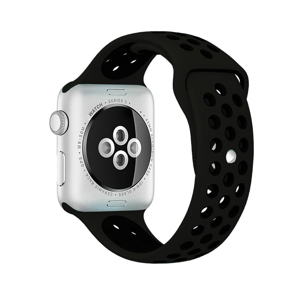 Curea Sport Loop Active - Apple Watch 1/2/3/4/5/6/7/8/9/10/11/SE/SE2/SE3/Ultra 1/Ultra 2/Ultra 3 - 42/44/45/46/49 MM - M/L - Obsidian/Black