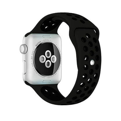 Curea Sport Loop Active - Apple Watch 1/2/3/4/5/6/7/8/9/10/11/SE/SE2/SE3/Ultra 1/Ultra 2/Ultra 3 - 42/44/45/46/49 MM - M/L - Obsidian/Black