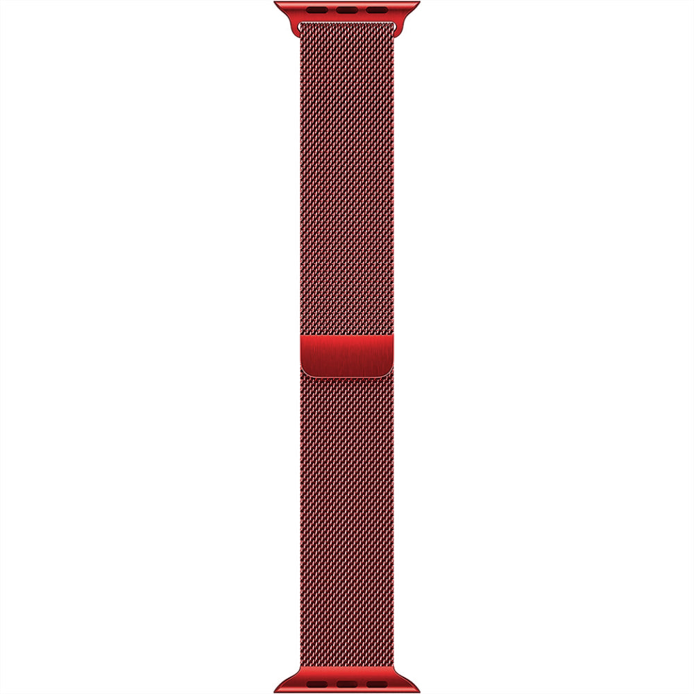 Curea Milanese Classic - Apple Watch 1/2/3/4/5/6/7/8/9/10/11/SE/SE2/SE3/Ultra 1/Ultra 2/Ultra 3 - 42/44/45/46/49 MM - Red