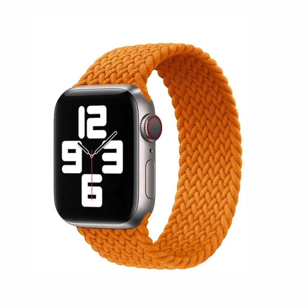 Curea Braided Breeze - Apple Watch 1/2/3/4/5/6/7/8/9/10/11/SE/SE2/SE3/Ultra 1/Ultra 2/Ultra 3 - 42/44/45/46/49 MM - S - Orange