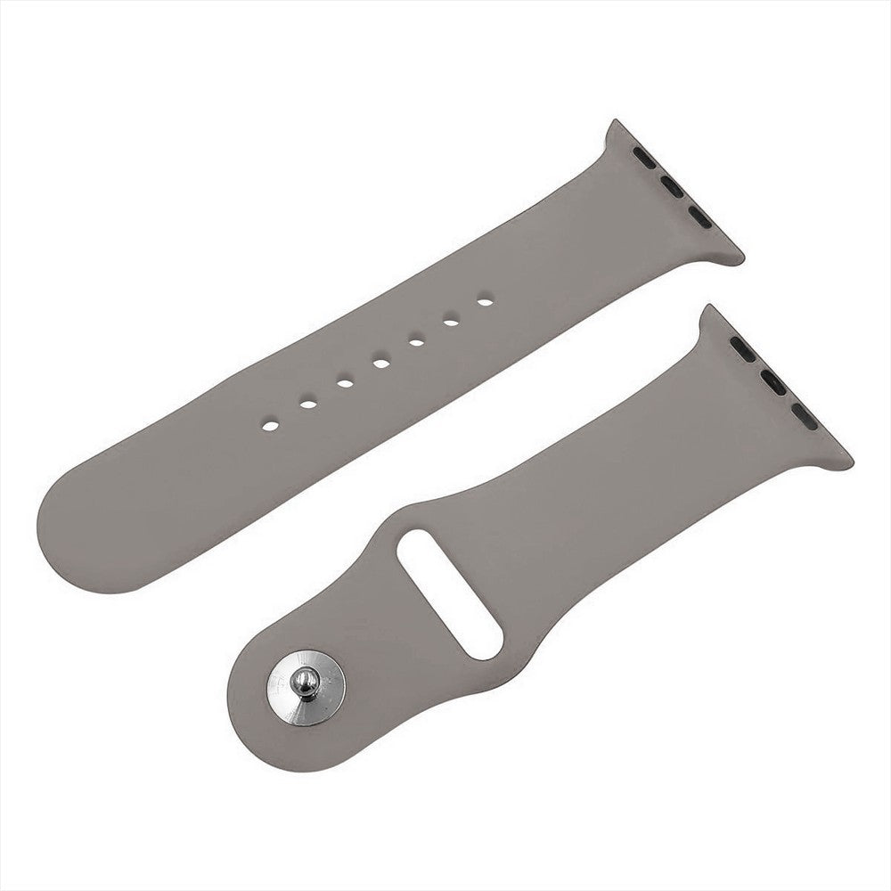 Curea Silicone Sport - Apple Watch 1/2/3/4/5/6/7/8/9/10/11/SE/SE2/SE3/Ultra 1/Ultra 2/Ultra 3 - 42/44/45/46/49 MM - S/M - Dark Grey