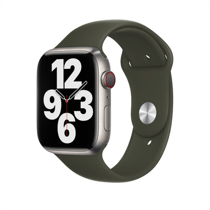 Curea Silicone Sport - Apple Watch 1/2/3/4/5/6/7/8/9/10/11/SE/SE2/SE3/Ultra 1/Ultra 2/Ultra 3 - 42/44/45/46/49 MM - S/M - Webster Green