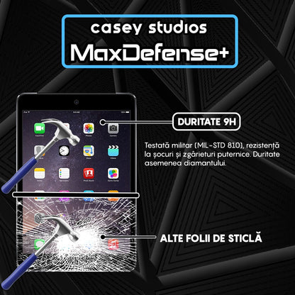Folie Sticla MaxDefense+ - iPad Mini 2 (2013) 7.9" - Clear