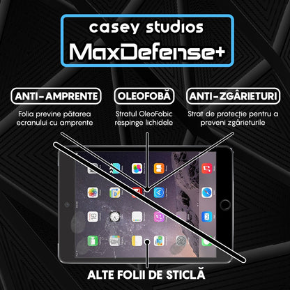 Folie Sticla MaxDefense+ - iPad Mini 2 (2013) 7.9" - Clear
