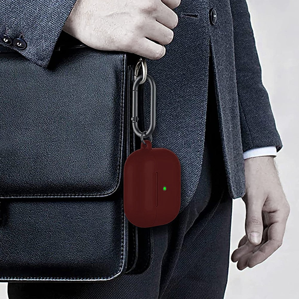Husa Soft Silicone - AirPods 3 - Burgundy