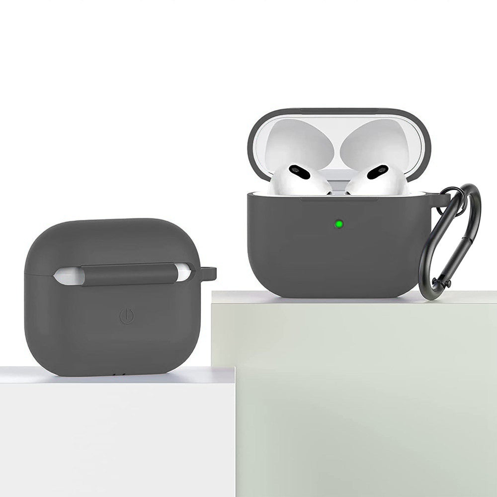 Soft Silicone Case - AirPods 3 - Dark Gray