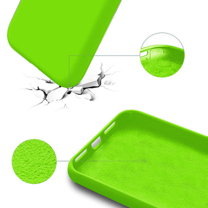 Soft Silicone Case - iPhone 13 Mini - Neon Green