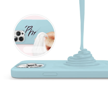 Husa Soft Silicone - iPhone 13 Pro - Baby Blue