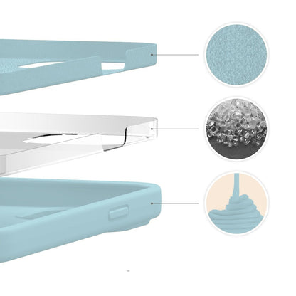 Husa Soft Silicone - iPhone 13 Pro - Baby Blue