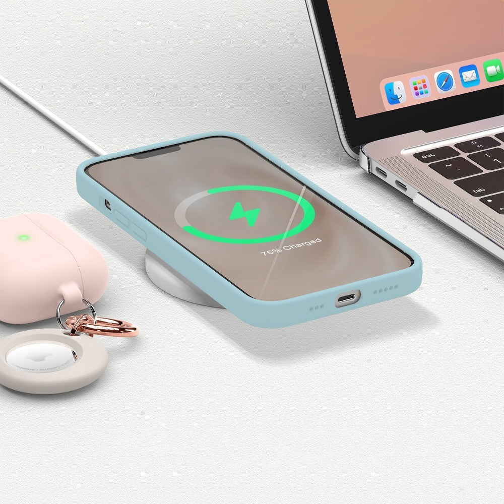 Husa Soft Silicone - iPhone 13 Pro - Baby Blue