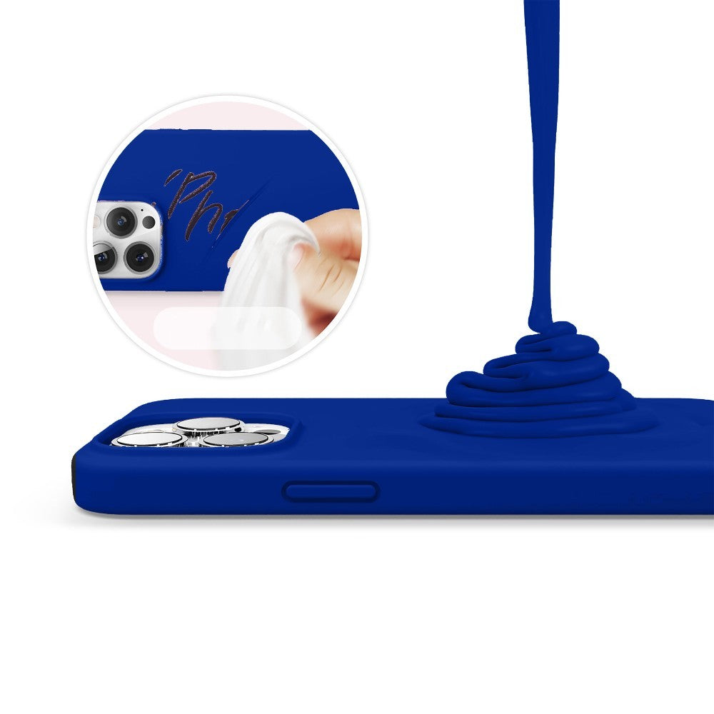 Husa Soft Silicone - iPhone 13 Pro - Dark Blue
