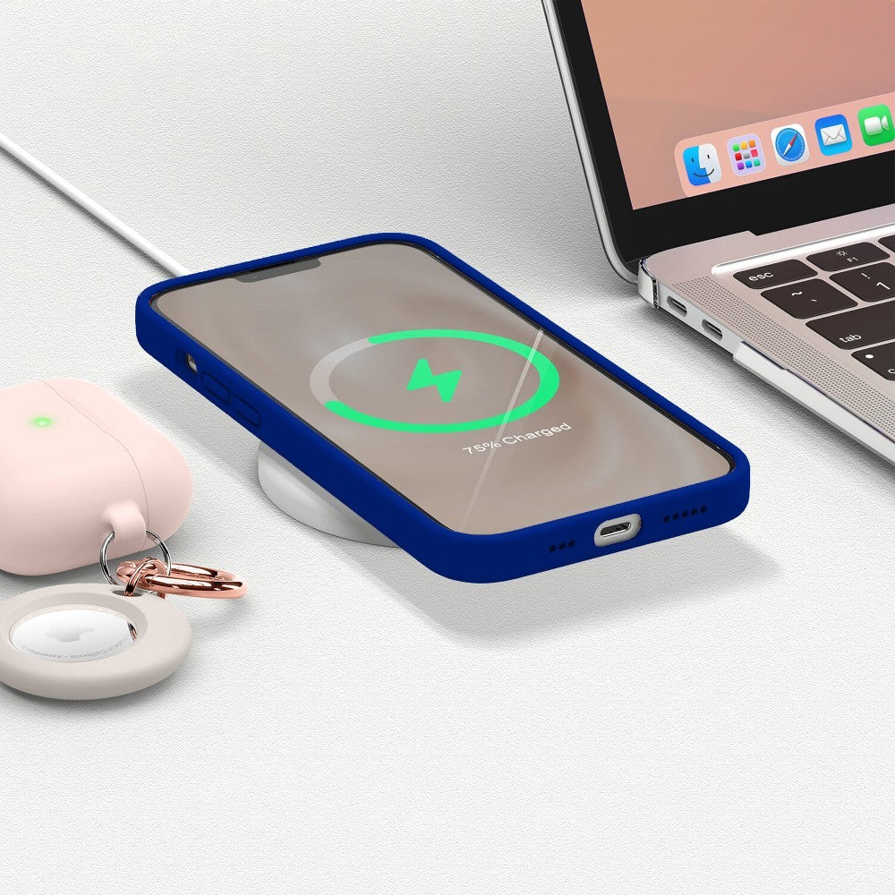 Husa Soft Silicone - iPhone 13 Pro - Dark Blue
