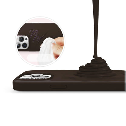 Husa Soft Silicone - iPhone 13 Pro - Maro