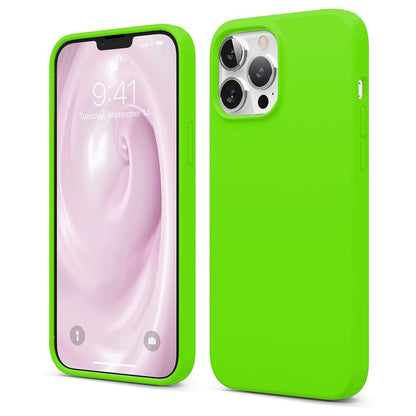 Husa Soft Silicone - iPhone 13 Pro - Neon Green