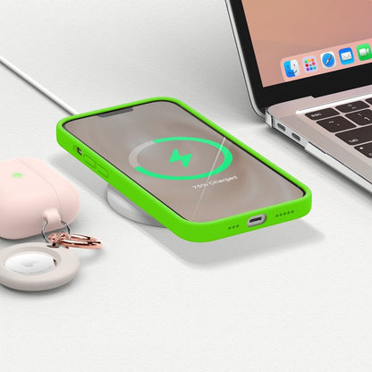Husa Soft Silicone - iPhone 13 Pro - Neon Green