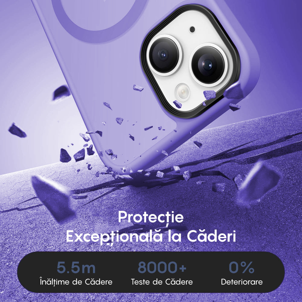 Husa MagSafe - iPhone 15 Plus - Light Purple