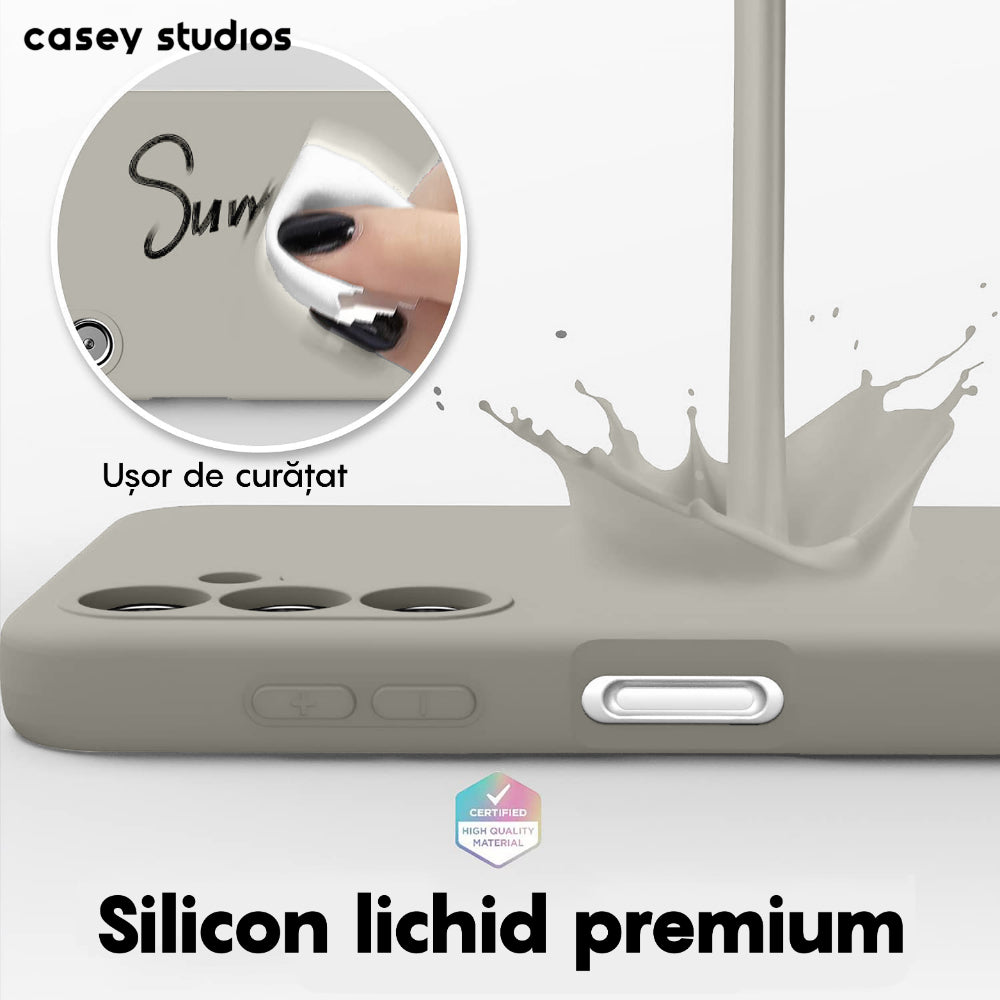 Soft Silicone Case - Samsung Galaxy A14 4G/5G - Grey