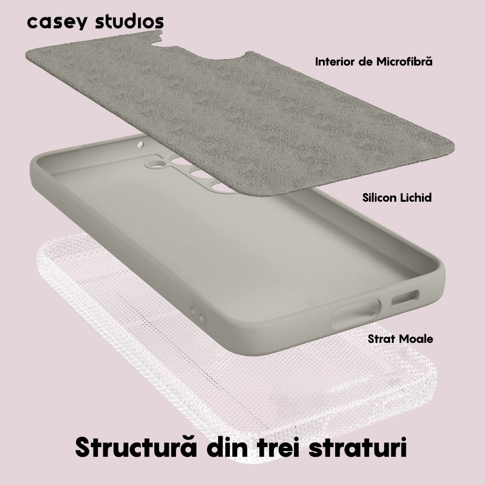 Soft Silicone Case - Samsung Galaxy A14 4G/5G - Grey