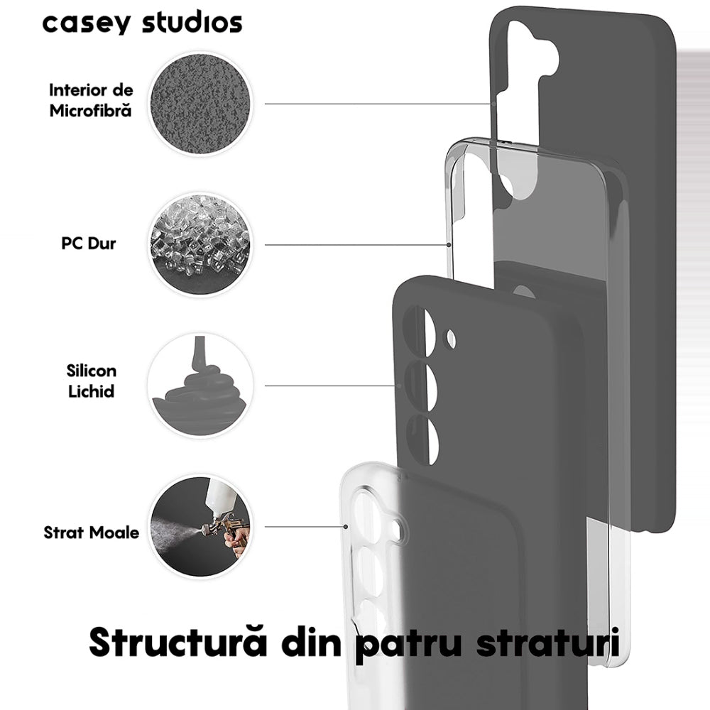 Soft Silicone Case - Samsung Galaxy S23 - Gray