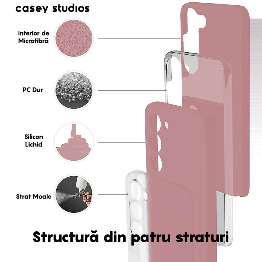 Husa Soft Silicone - Samsung Galaxy S23 - Light Pink