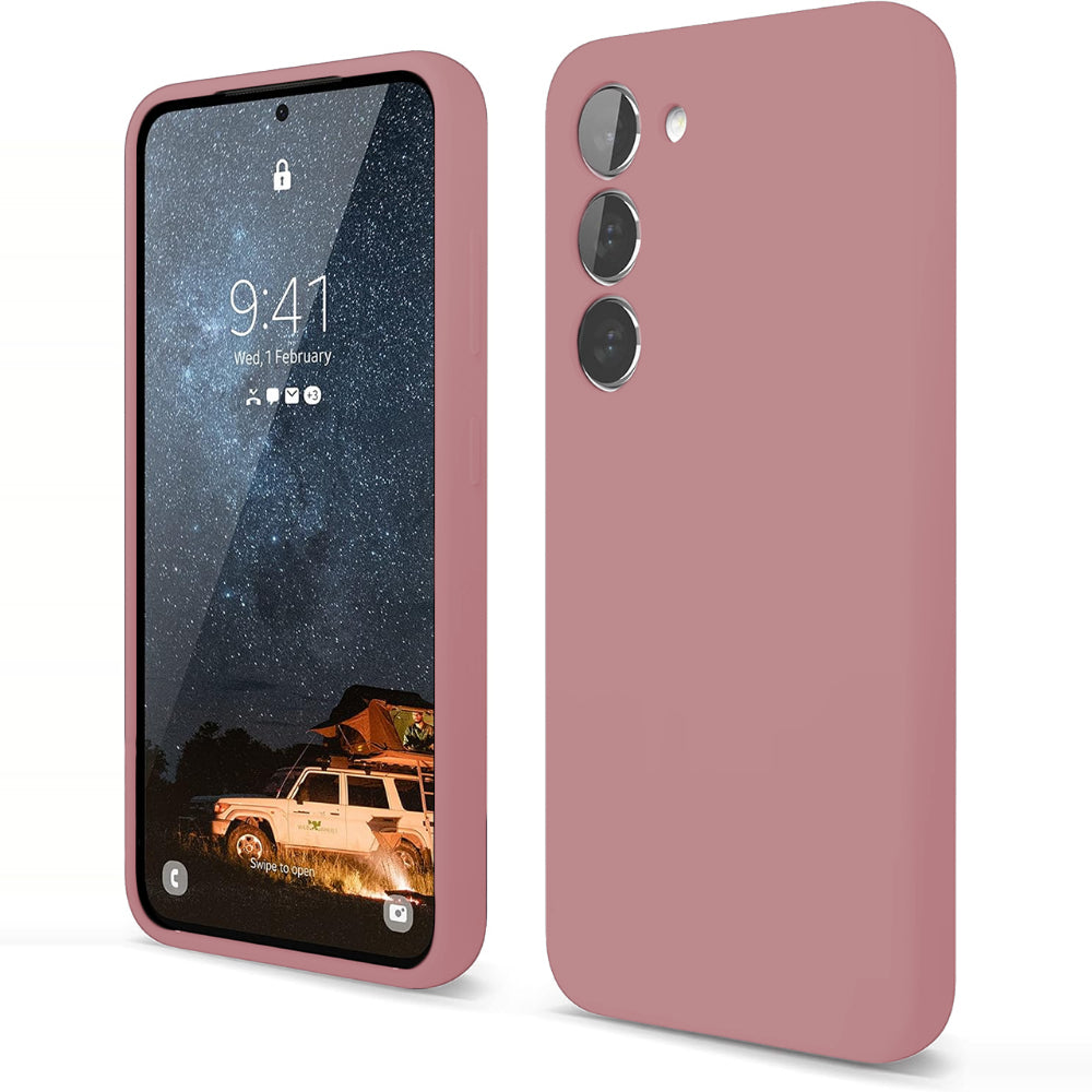 Husa Soft Silicone - Samsung Galaxy S23 - Light Pink