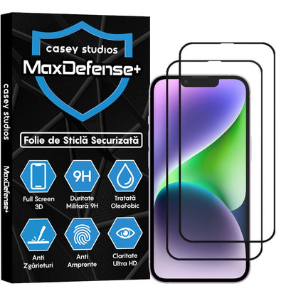 Pack of 2 MaxDefense+ Screen Protectors - iPhone 11 Pro Max - Black