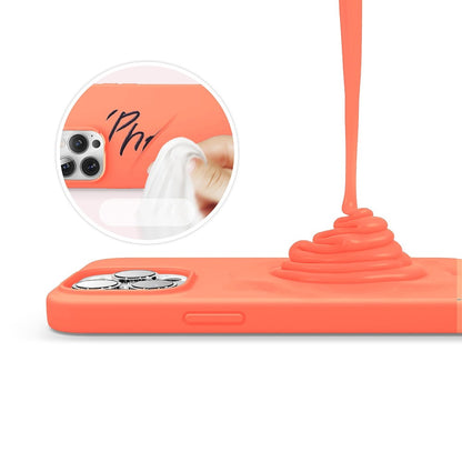Husa Soft Silicone - iPhone 13 Pro Max - Peach
