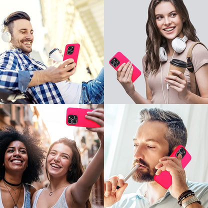 Husa Soft Silicone - iPhone 13 Pro Max - Neon Pink