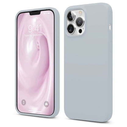 Soft Silicone Case - iPhone 13 Pro Max - Light Gray