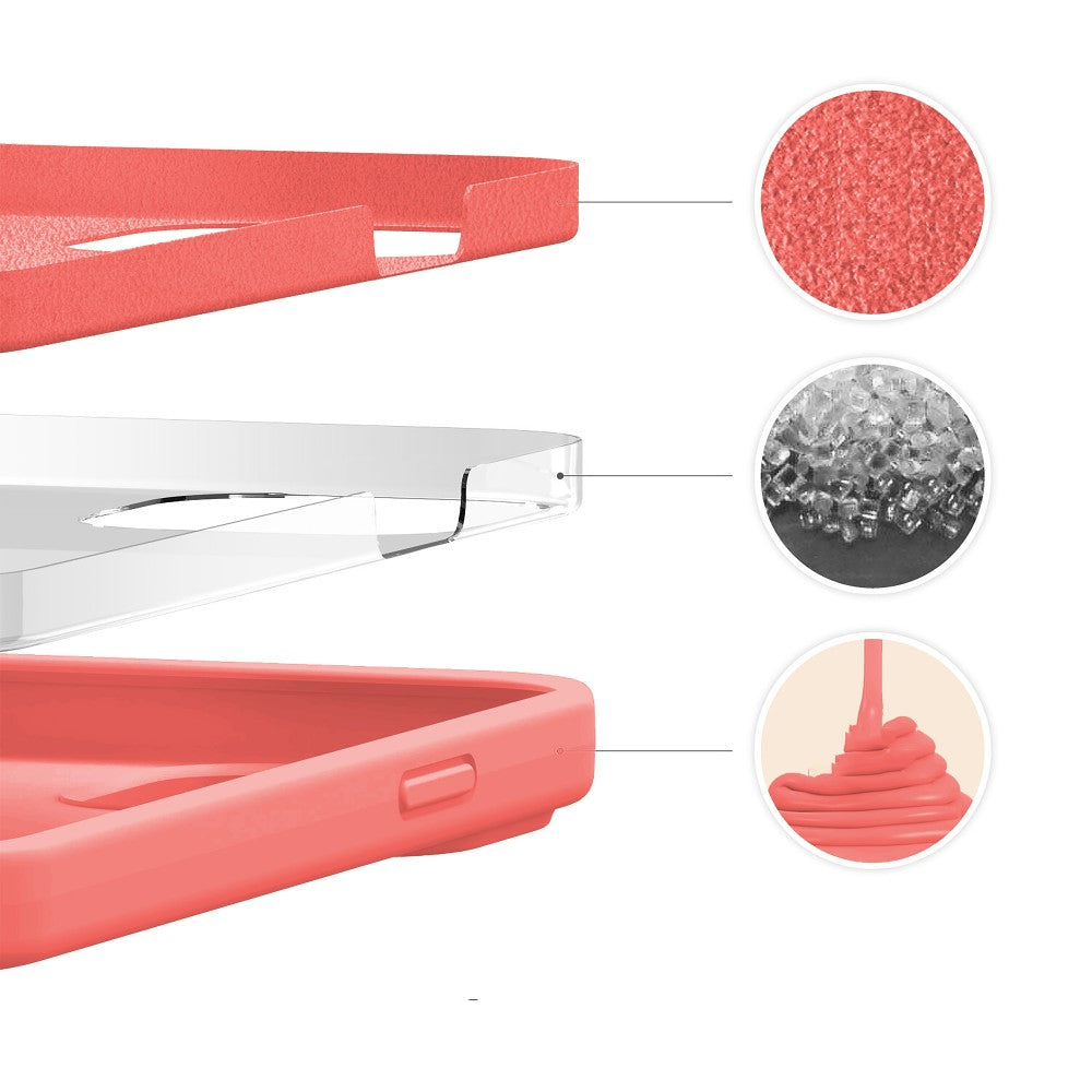 Husa Soft Silicone - iPhone 13 Pro Max - Flamingo