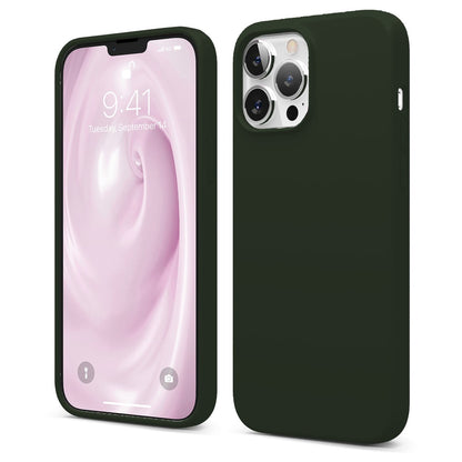 Soft Silicone Case - iPhone 13 Pro Max - Dark Marine Green