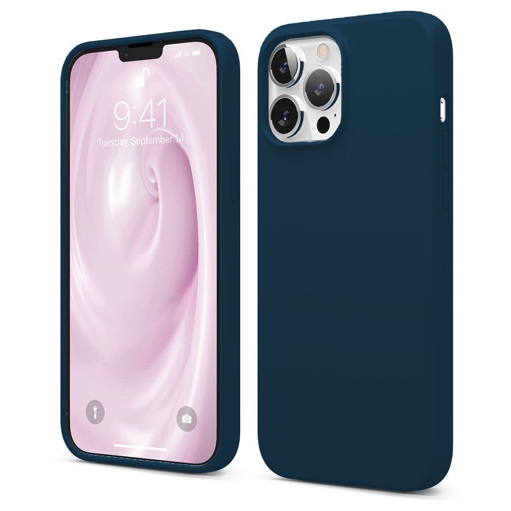 Soft Silicone Case - iPhone 13 Pro Max - Classic Blue