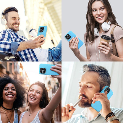 Soft Silicone Case - iPhone 13 Pro Max - Acid Blue