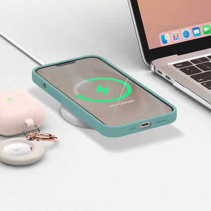 Soft Silicone Case - iPhone 13 Pro Max - Marine Green