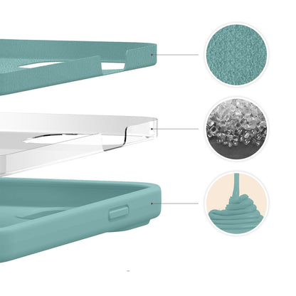 Soft Silicone Case - iPhone 13 Pro Max - Marine Green