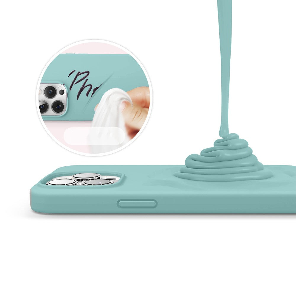 Soft Silicone Case - iPhone 13 Pro Max - Marine Green