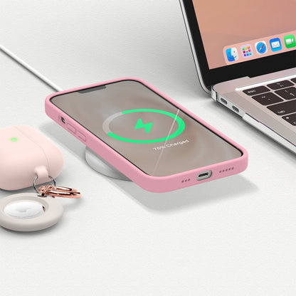 Husa Soft Silicone - iPhone 13 Pro Max - Flamingo Pink