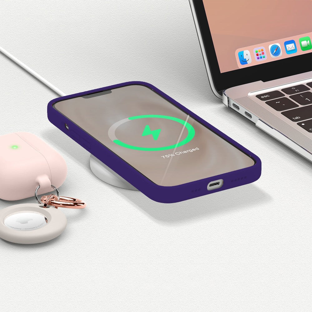 Soft Silicone Case - iPhone 13 Pro Max - Purple