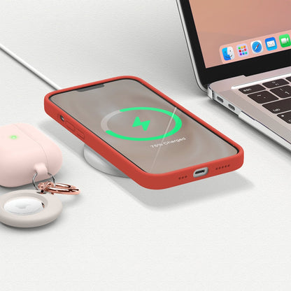 Husa Soft Silicone - iPhone 13 - Orange