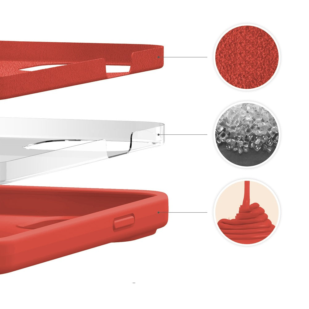 Husa Soft Silicone - iPhone 13 - Orange