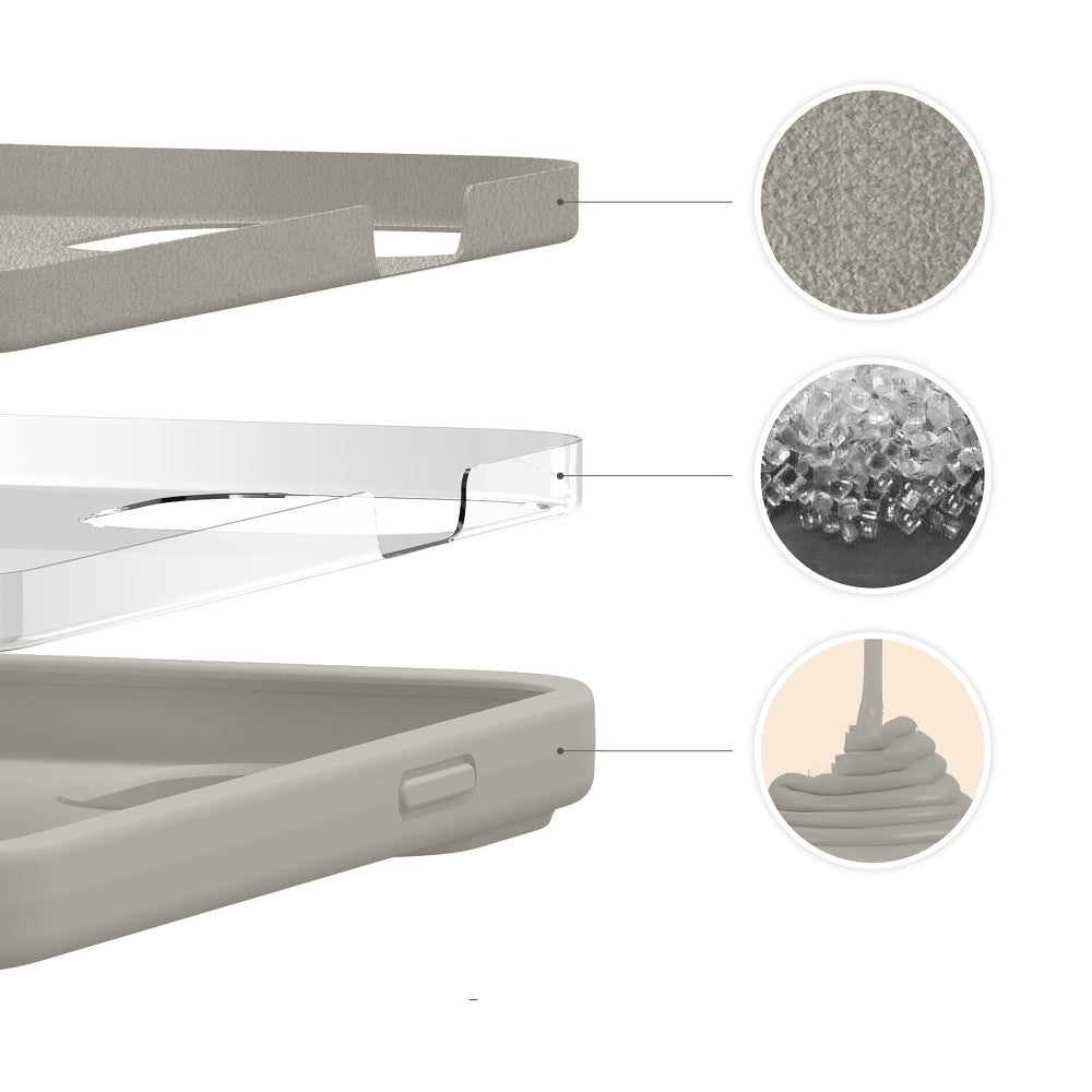 Husa Soft Silicone - iPhone 13 - Gri