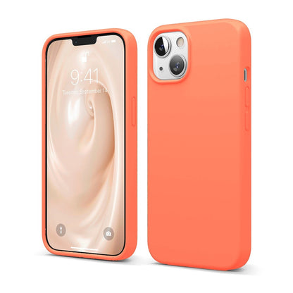 Husa Soft Silicone - iPhone 13 Mini - Peach