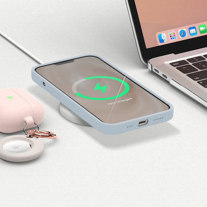 Soft Silicone Case - iPhone 13 Mini - Light Gray