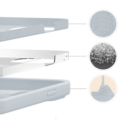 Soft Silicone Case - iPhone 13 Mini - Light Gray